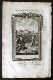 Southwell 1785 Folio Martyrs Print. Adalbert, Bishop of Prague
