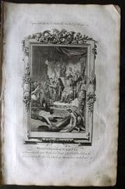 Southwell 1785 Folio Martyrs Print. Martyrdom of Julietta