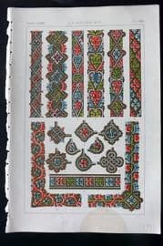 Tymms - Art of Illuminating 1866 Print. A. D. 1400-1500 81