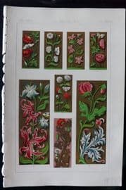 Tymms - Art of Illuminating 1866 Print. A. D. 1500-1600 87