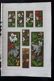 Tymms - Art of Illuminating 1866 Print. A. D. 1500-1600 88