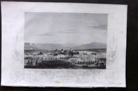 Tyrrell Crimean War 1858 Antique Print. Battle of Citate, Crimean War