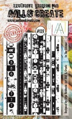 #139 A6 Stamp In The Cinema AALL & Create Stamp