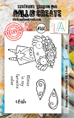 #360 Wish A7 Stamp AALL & Create Stamp