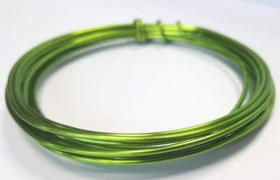 1.5mm x 3m wire - Parrot Green