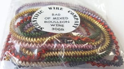 30g Mixed Boullion Wire