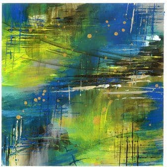 A Journey in Turquoise Part 3 - Original Artwork