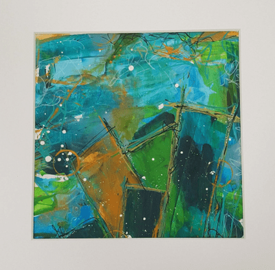 A journey in Turquoise pt 7 - Original Artwork