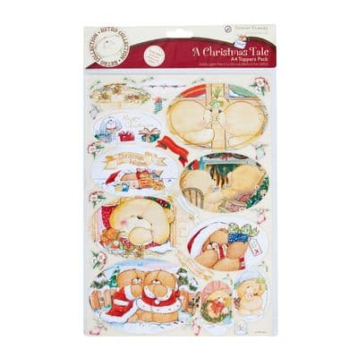 A4 Foiled Toppers Pack (2pk) A Christmas Tale (Winter Warmers)