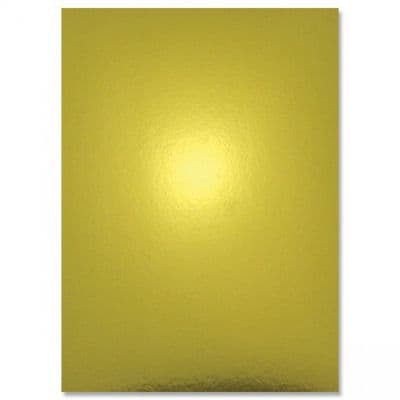 A4 Mirri Card - Rich Gold - 8 Sheet Pack