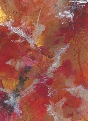 Ablaze Printed Greetings Card