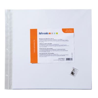 Artemio Scrapbook Refill Sleeves - 10 pack (20x20cm)