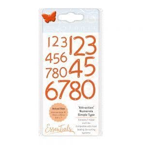 Attraction - Numerals Tonic Die (1683e)