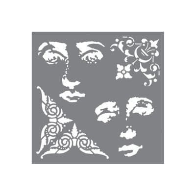 Baroque Andy Skinner Mask -  6x6