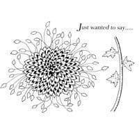 Bold Blooms Harriet Woodware Clear Stamp (JGS413)