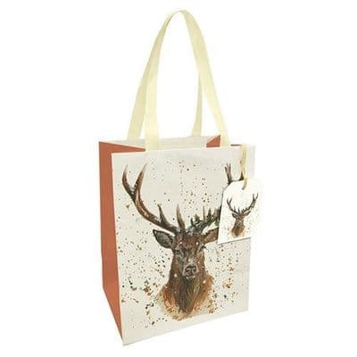 Bree Merryn Xmas Stag Gift Bag Medium