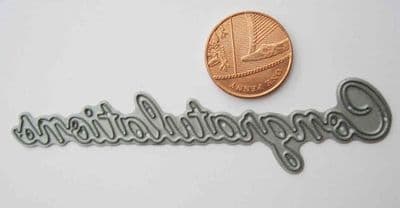 Britannia Dies - Congratulations- Small Font