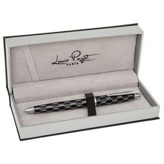 Bronte Chrome & Black Ballpen