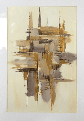 Brown and Gold - Original Artwork