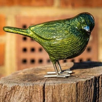 Brushed AluminArk Lime Bird