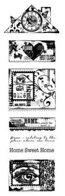 Build a Home Woodware Clear Stamp (FRS362)