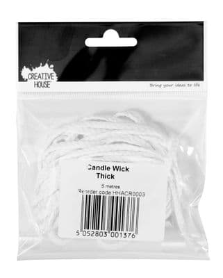 Candle Wicks Thick 5 metres