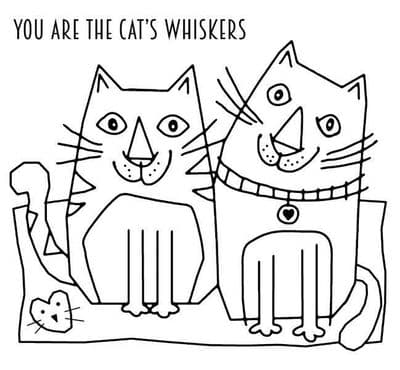 Cats Whiskers Clear Woodware Stamp (FRS038)