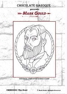 Chocolate Baroque Mark Gould The Gent Rubber Stamp