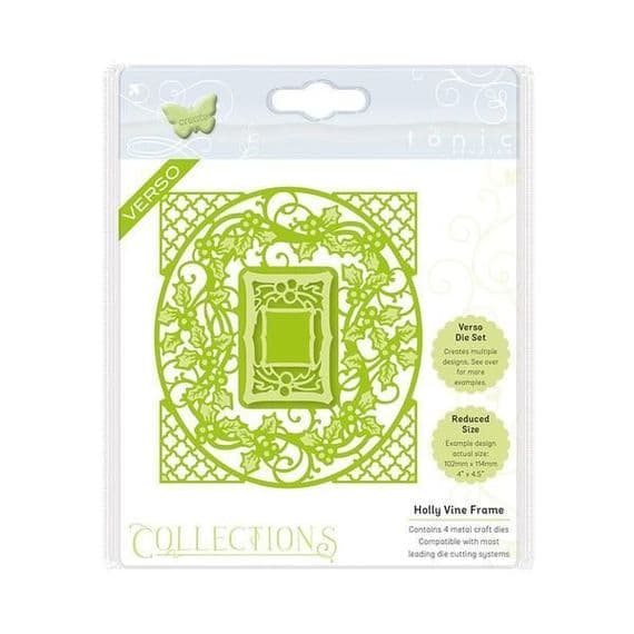 Christmas Frames - Holly Vine Die Set - 1370E