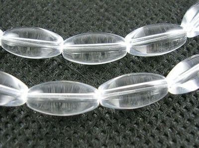 Clear Rice Glass Beads (14)