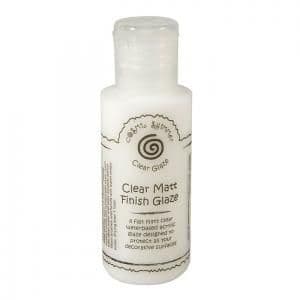 Cosmic Shimmer Clear Matt finish glaze 50ml
