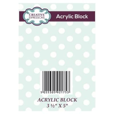 Creative Expressions Acrylic Block 3.5