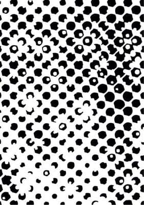 Creative Expressions Embossing Folder 5 x 7 Altered Hexagons (EF-102)