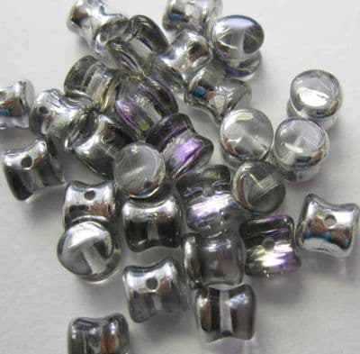 Czech Crystal Vitrail Light Pellet Beads 4x6mm (30)