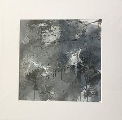 Dark Grey Clouds - Original Artwork