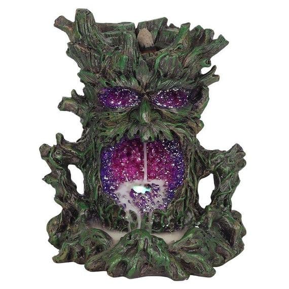 Dark Tree Man Backflow Incense Burner (with light)