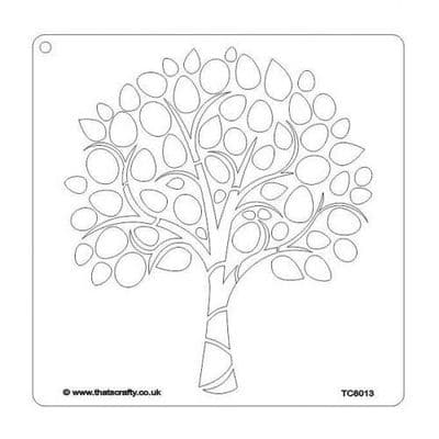 Decorative Tree Thats Crafty 8x8