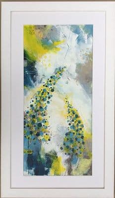 Delphinums 1 - Original Framed Artwork