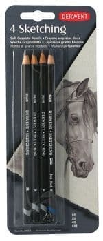 Derwent Sketching Pencils Blister of 4