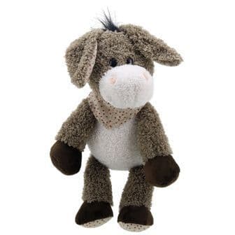 Donkey with Scarf Snuggles Wilberry Toy