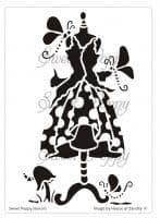 Dotty (Dress 4) Sweet Poppy Stencil