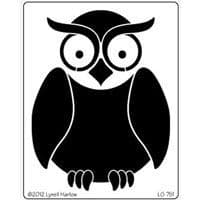 Dreamweaver Stencil Owl (LG751)