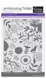 Embossing Folder - Fine Design Collection - Oooh La La