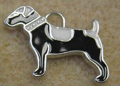 Enamel Alloy Charm/Pendant - Dog - Pack of 8 mixed colours