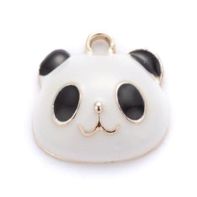 Enamel Panda Charm (1)