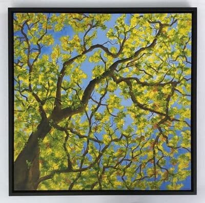 Enlightenment- Original Framed Artwork (on cradle panel)