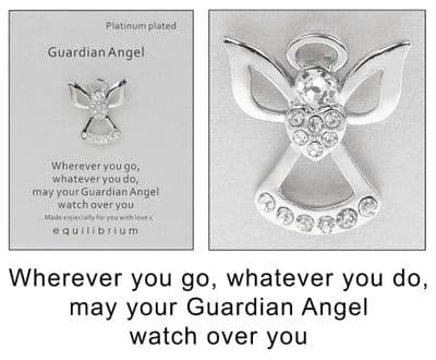 Equilibrium Guardian Angel Pin Wherever You Go