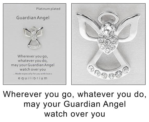 Equilibrium Guardian Angel Pin Wherever You Go