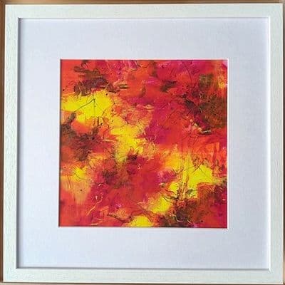 Feel The Heat - Original Framed Artwork
