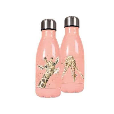 Flower Giraffe Small Water Bottle from Wrendale Designs